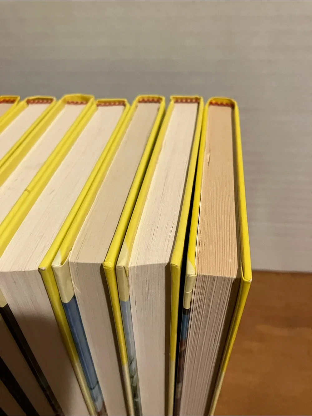 Nancy Drew Yellow Hardcover Mystery Collection - Set of 7
